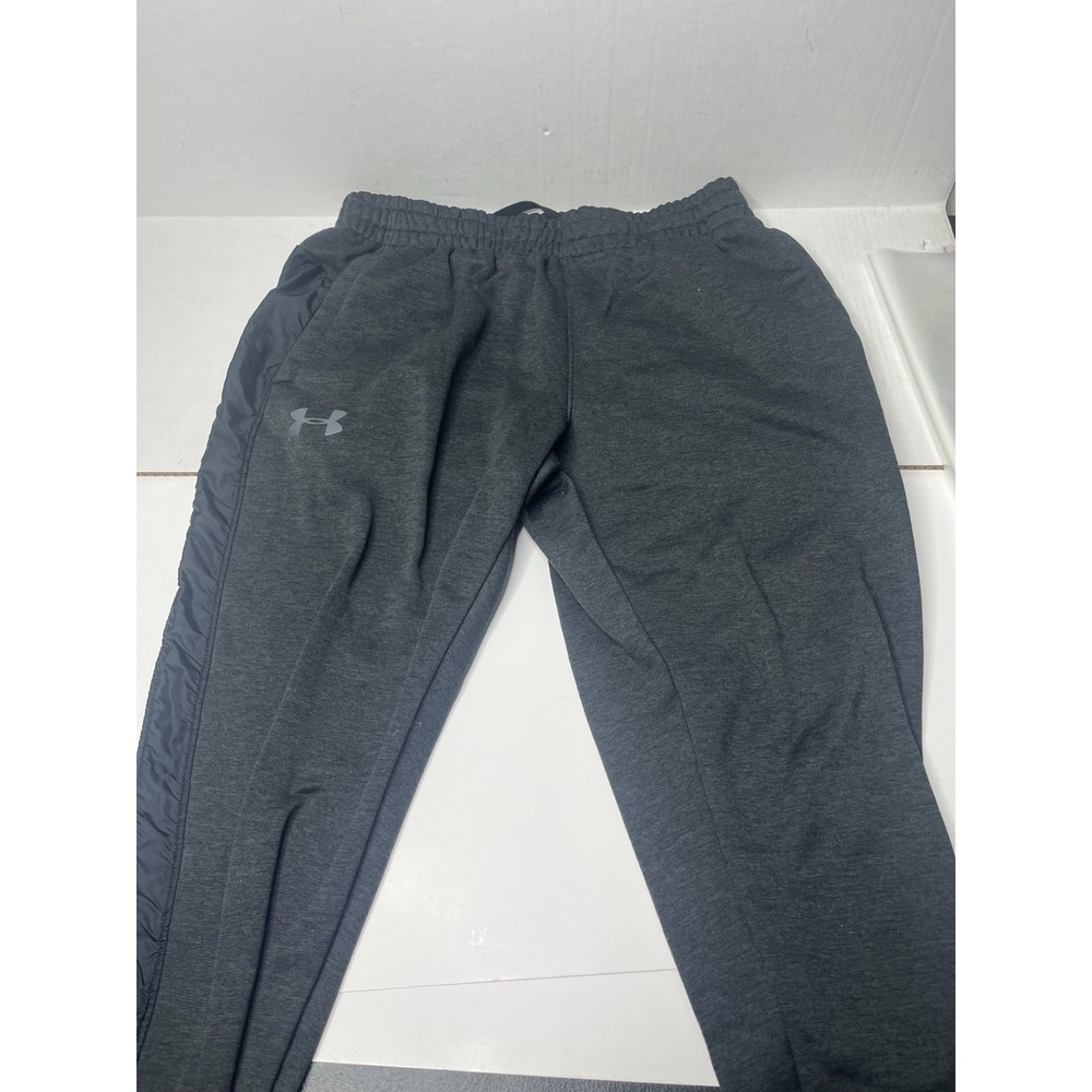 under armour cold gear black sweetpants LG